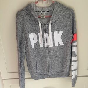 Victoria's Secret PINK Heathered Gray Hoodie